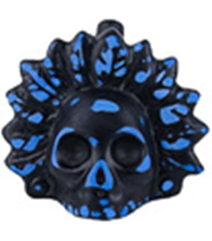 Amazon | Deekec Screaming Aztec Death Whistle - スカルブラック